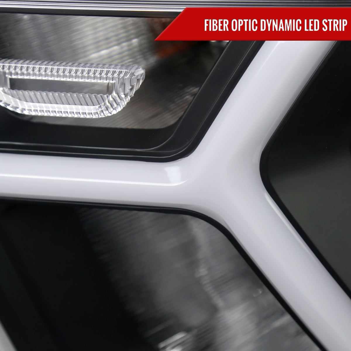 Spec-D 2023 Ram Animated OE black custom headlights