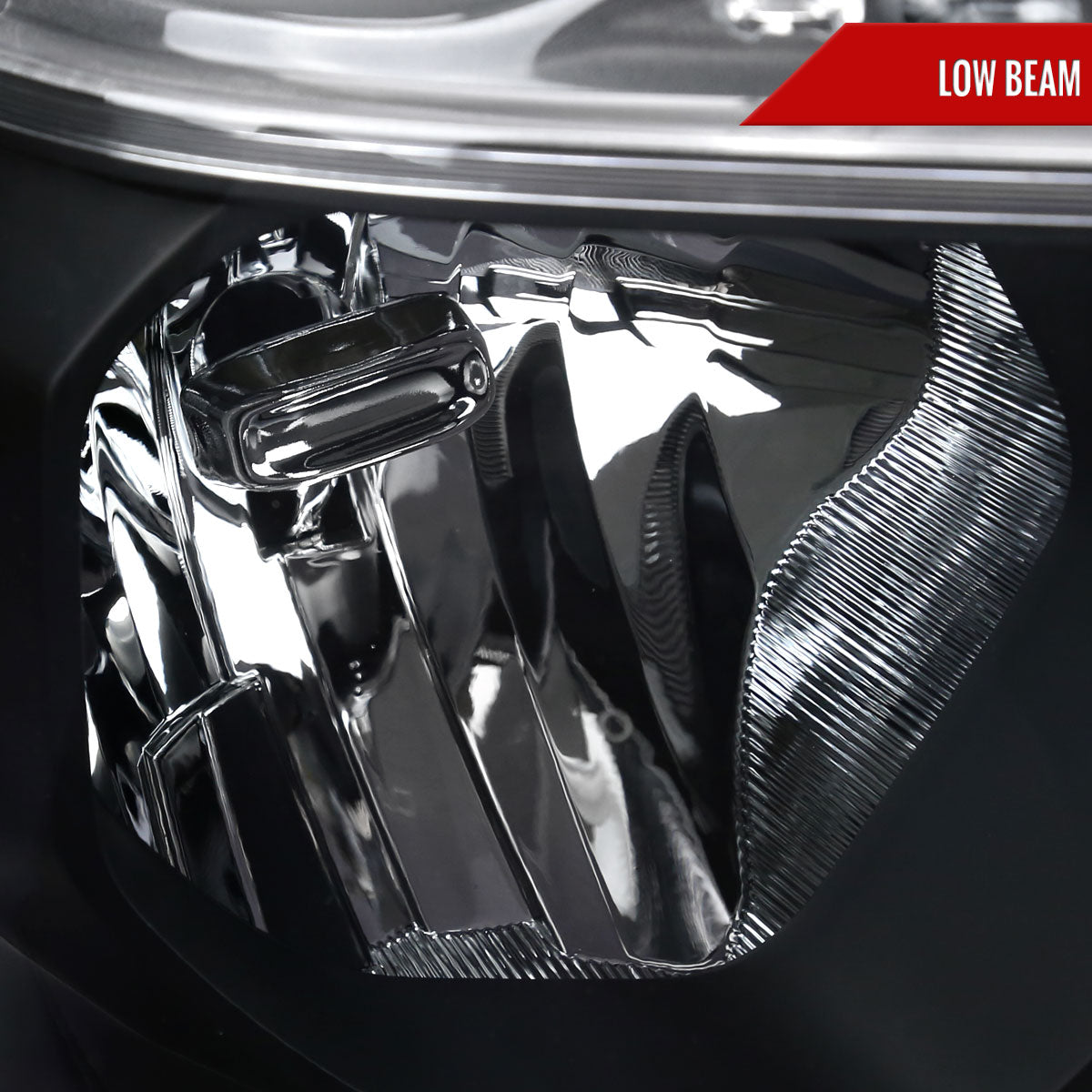 RH Passenger Headlight Black Housing For 2019-2024 Ram 1500 Spec-D