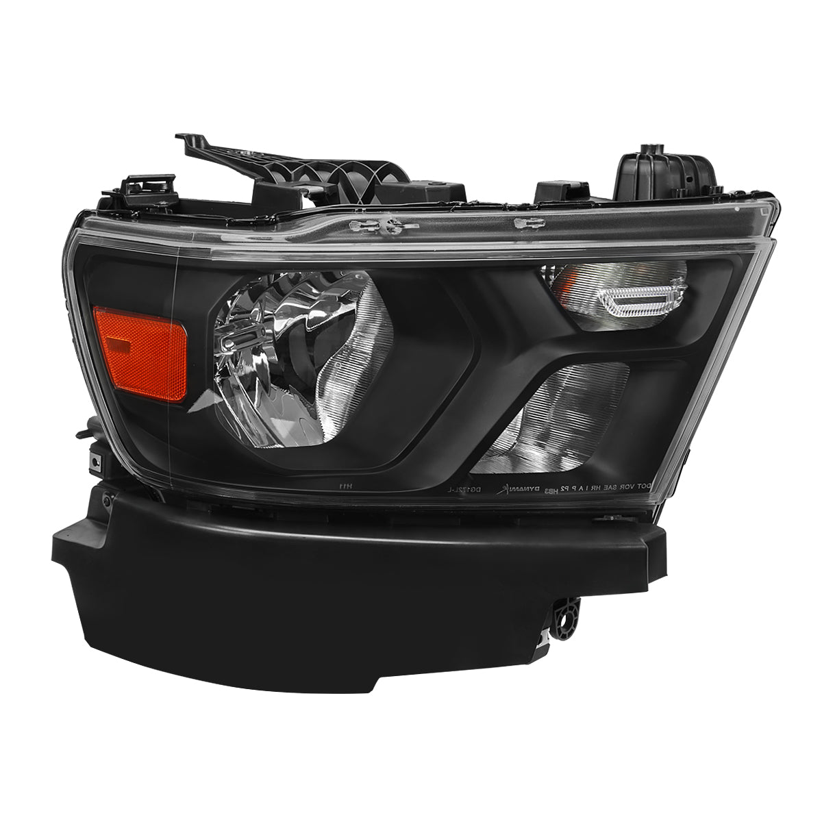 Spec-D 19 Up Dodge Ram 1500 OE Halogen Headlight Right- Black improve