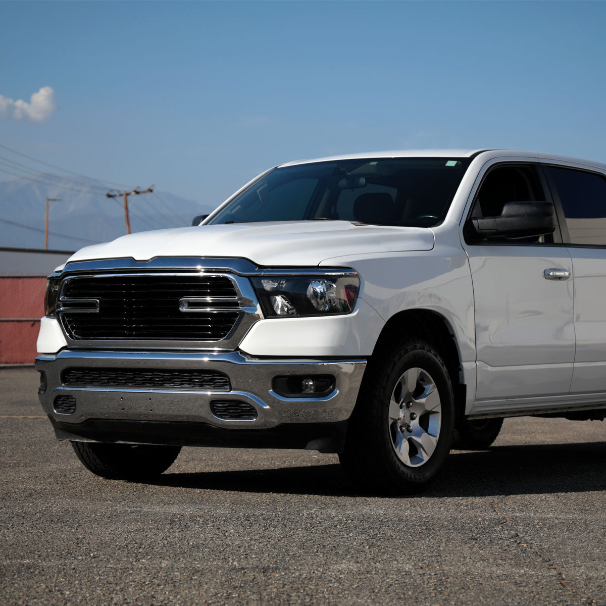 22 Ram OE Amber Reflectors Spec-D black lighting upgrade