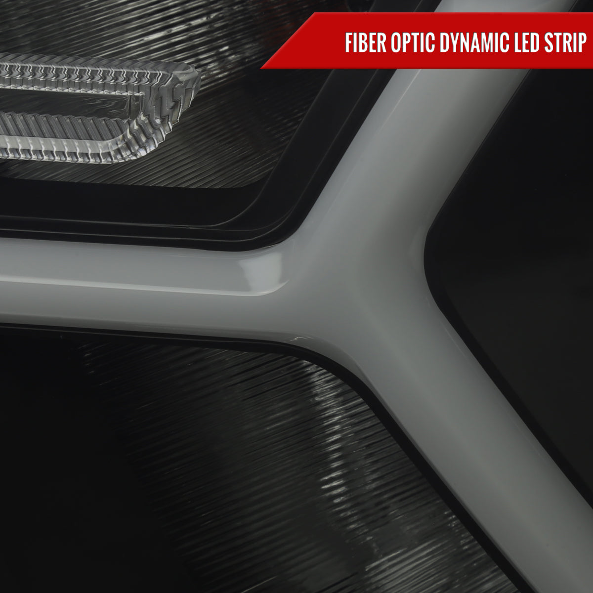 Spec-D 2023 Ram Animated OE Blk smoked custom headlights