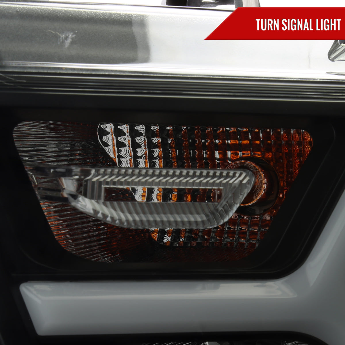 Spec-D 19 Ram Animated OE Blk smoked LED bar headlights