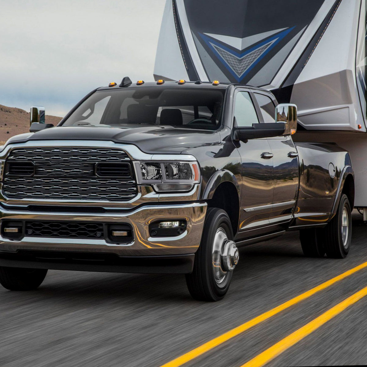 22 Ram OE Spec-D chrome lighting upgrade