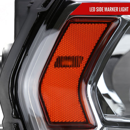 Replace Passenger Headlight 2019-2024 Ram 2500 3500 With Spec-D Chrome Clear