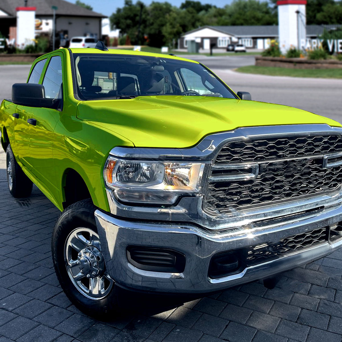 Restore OEM Look 2019-2024 Ram 2500 3500 Right Headlight Chrome Clear