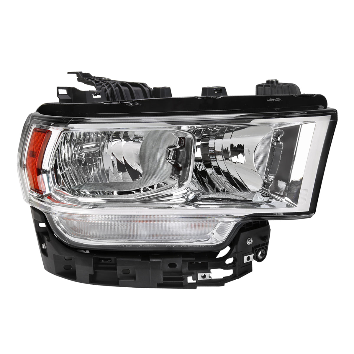 Spec-D RH Headlight Assembly For Ram 2500 3500 2019-2024 Chrome Clear