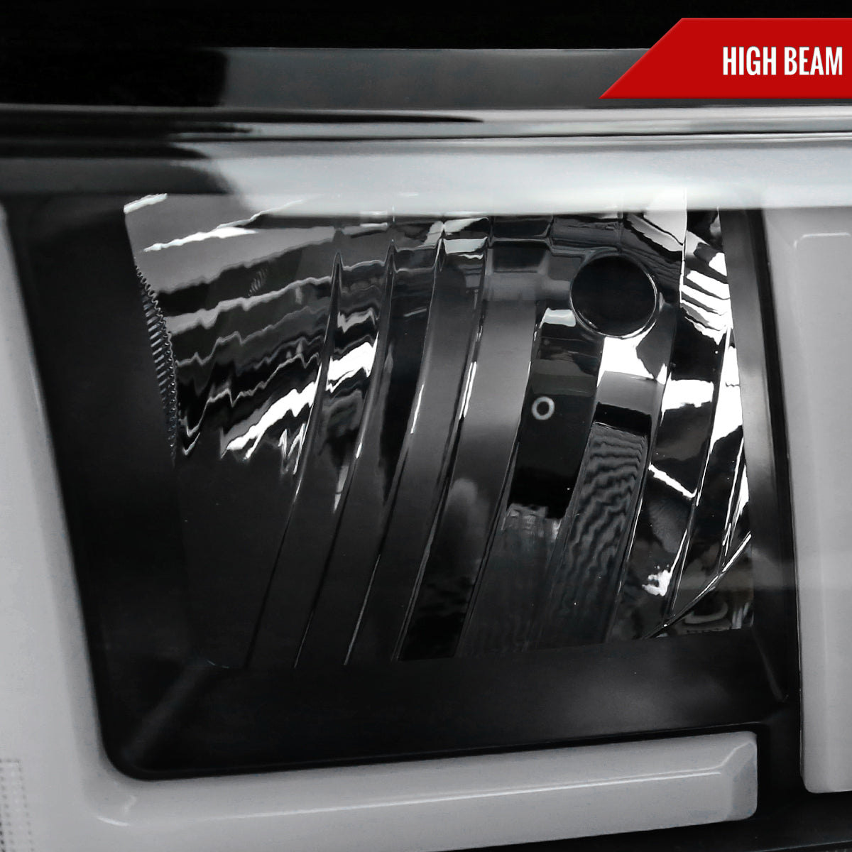 2022 Ram Factory style Spec-D black headlights