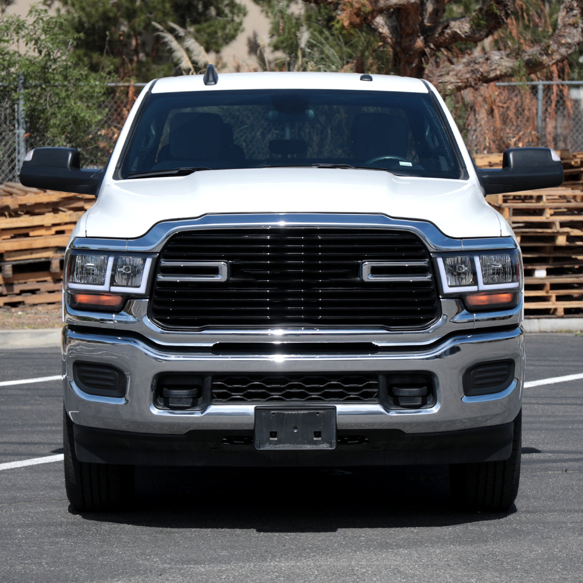 Spec-D 23 Ram Factory style black headlights