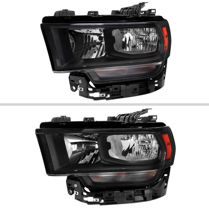 2020 Ram OE Spec-D black aftermarket headlights