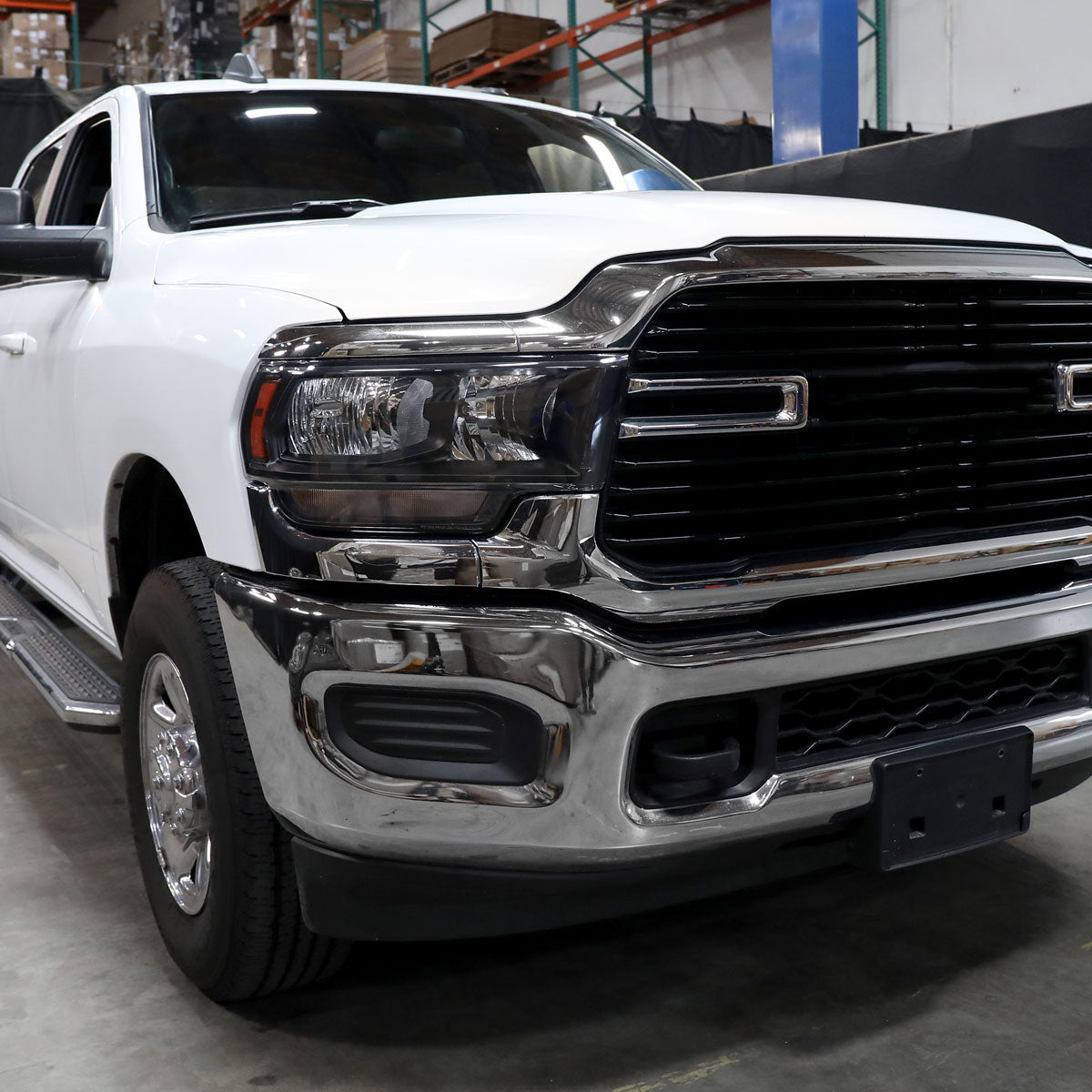 Spec-D 23 Ram OE black headlights