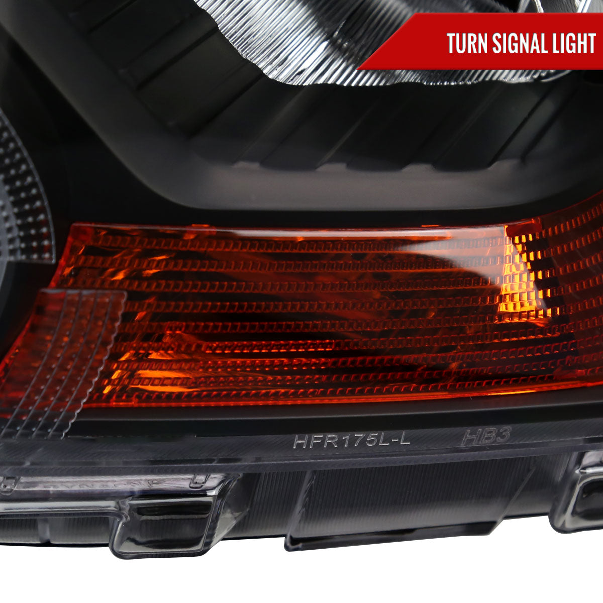 Spec-D 2019 Ford Ranger XL XLT black custom headlights