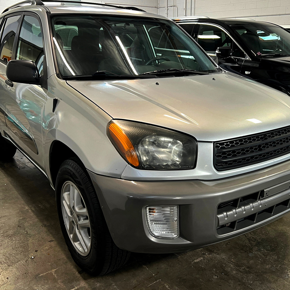 Spec-D 2001-2003 Toyota RAV4 OE Style Black Headlights