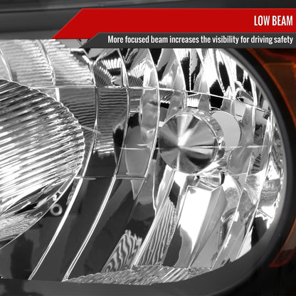 Spec-D 2006-2008 Toyota RAV4 OE Style Black Headlights