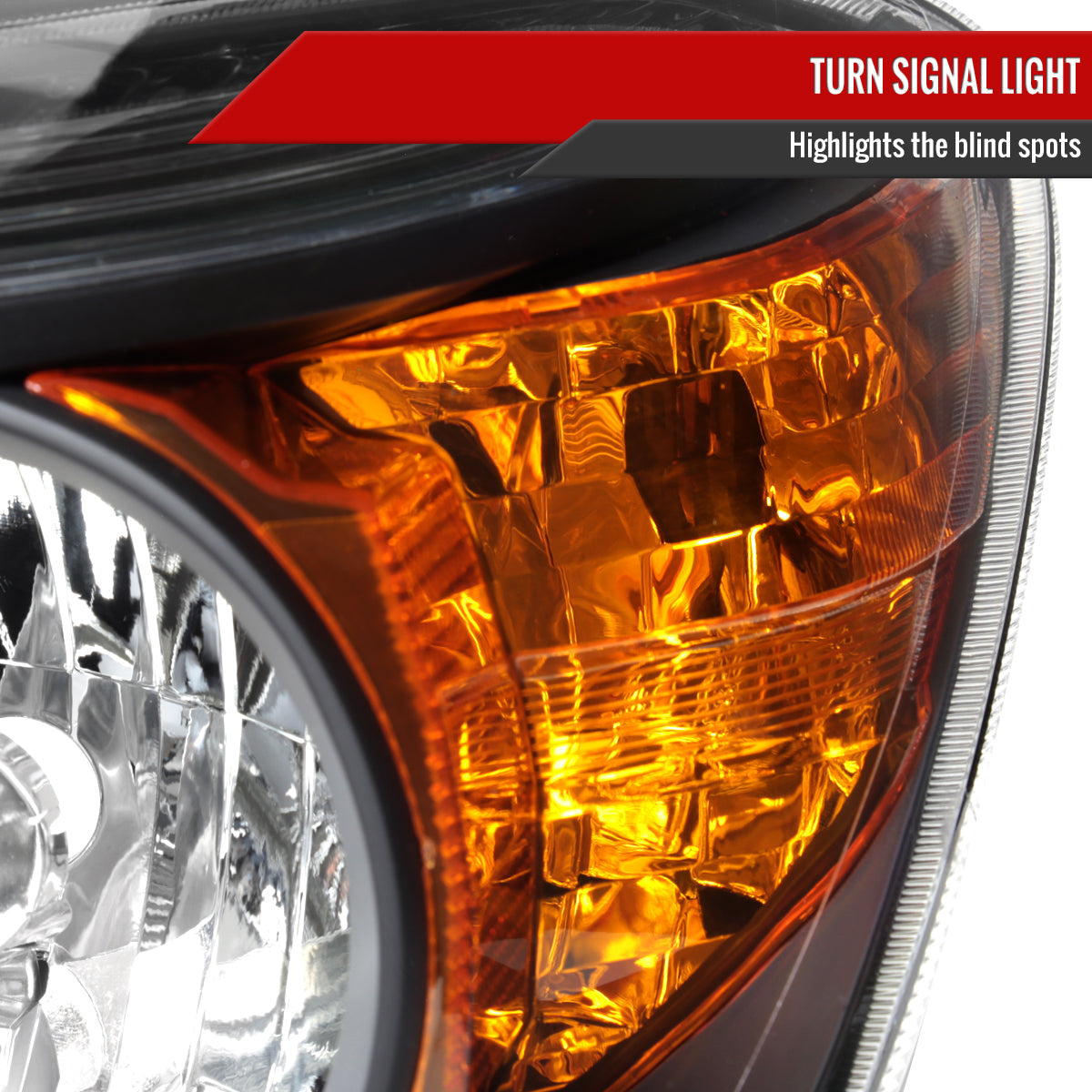 Spec-D 2006-2008 Toyota RAV4 OE Style Black Headlights