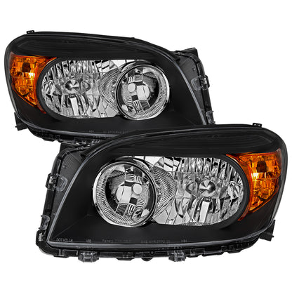 Spec-D 2006-2008 Toyota RAV4 OE Style Black Headlights