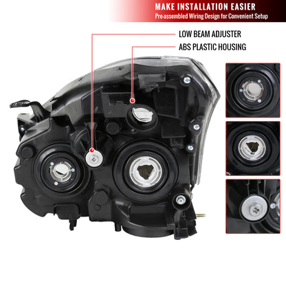 Spec-D Rogue Select Passenger 10 passenger-side headlights