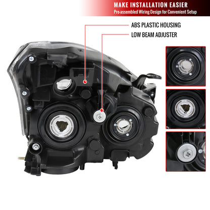 Spec-D Rogue Select OE 10 chrome headlights