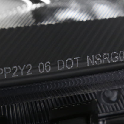 Spec-D 2008-2013 Nissan Rogue/ 2014-2015 Rogue Select OE Style w/ Amber Reflectors Black Headlights