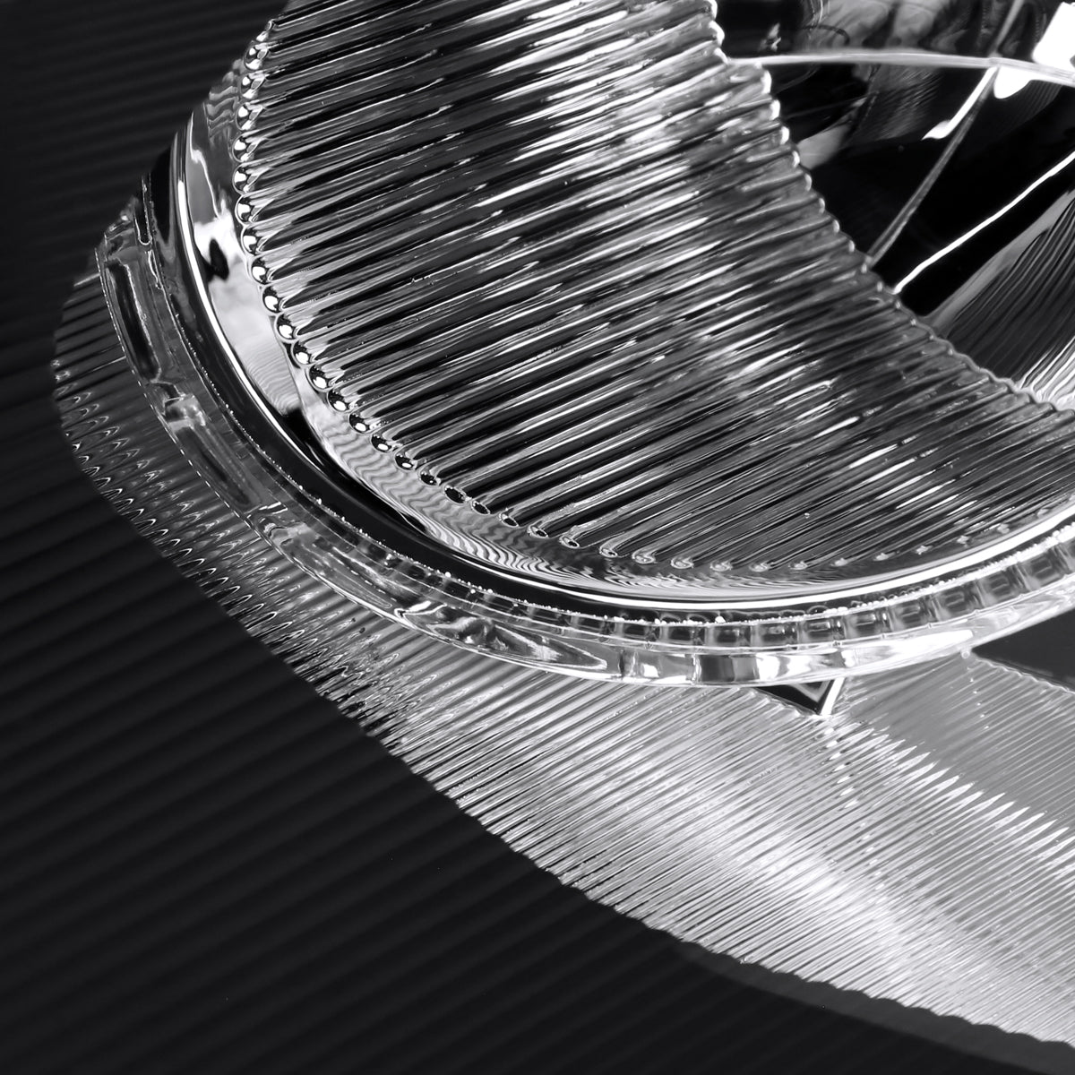 Spec-D 2008-2013 Nissan Rogue/ 2014-2015 Rogue Select OE Style w/ Amber Reflectors Black Headlights