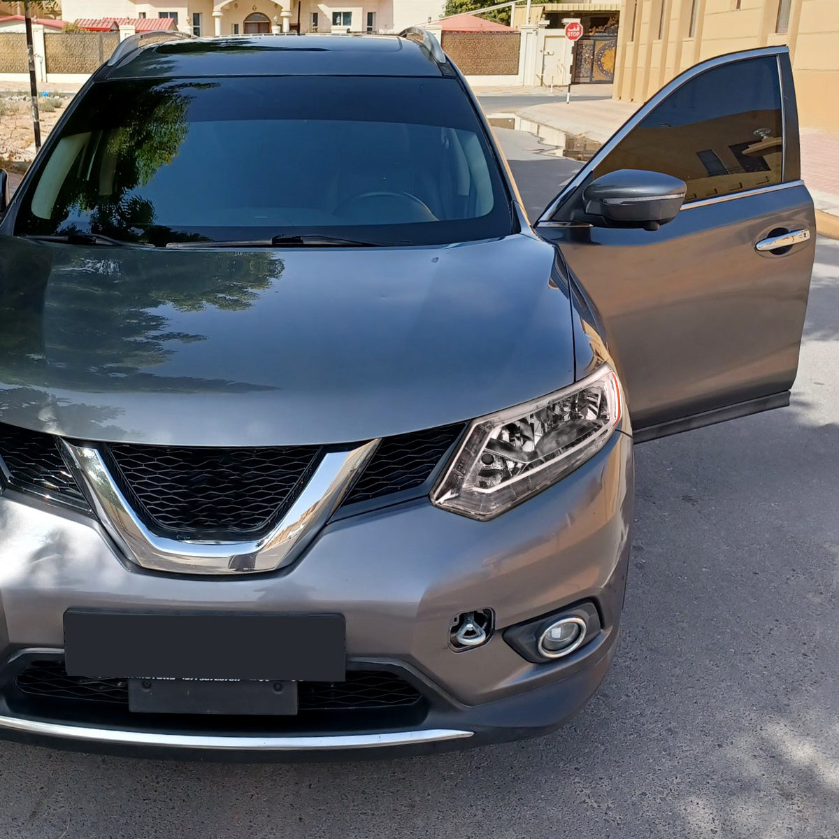 Spec-D 14-2016 Nissan Rogue Strip OE chrome headlights