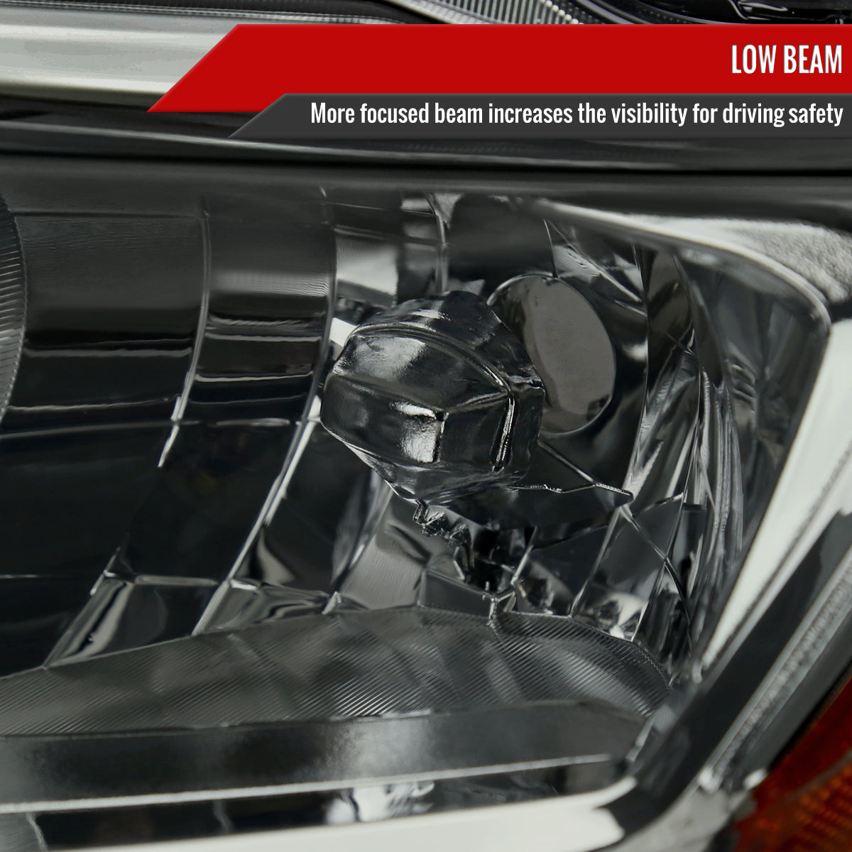 Spec-D 2016 Nissan Rogue Strip OE chrome headlights