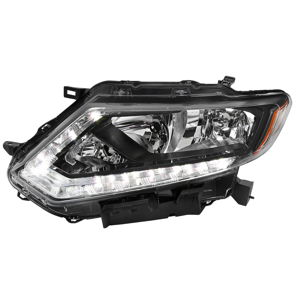 Spec-D 2014 Rogue Strip OE Driver black driver-side headlights upgrade