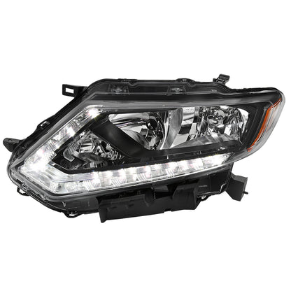 Spec-D 2014 Rogue Strip OE Driver black driver-side headlights upgrade