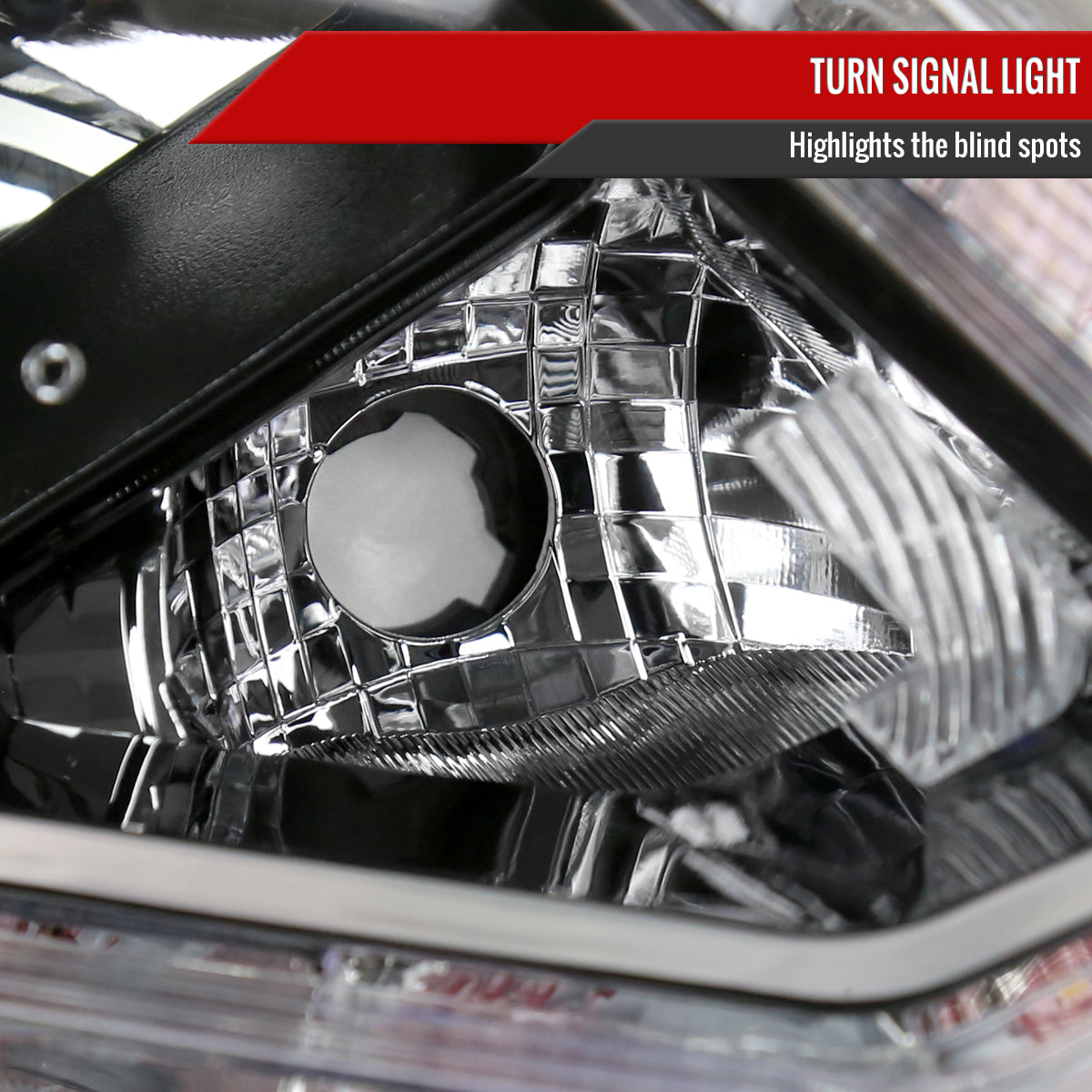 Spec-D 14 Rogue Strip OE Passenger passenger-side headlights