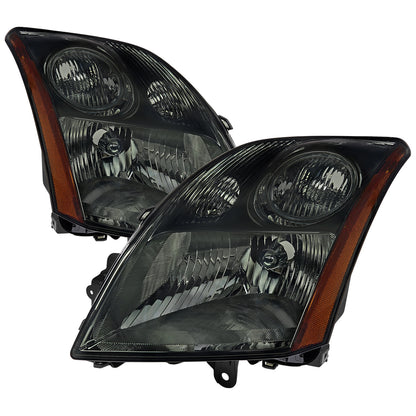 Spec-D 2007 Sentra Factory chrome headlights upgrade