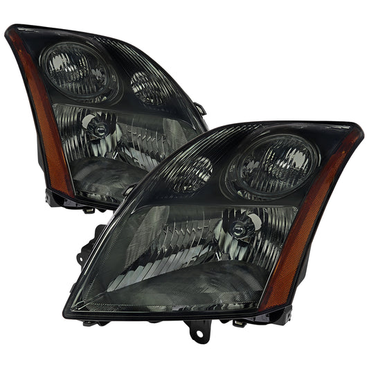 Spec-D 2007 Sentra Factory chrome headlights upgrade