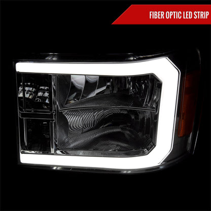2008 GMC Sierra 1500HD 2500HD Spec-D aftermarket headlights