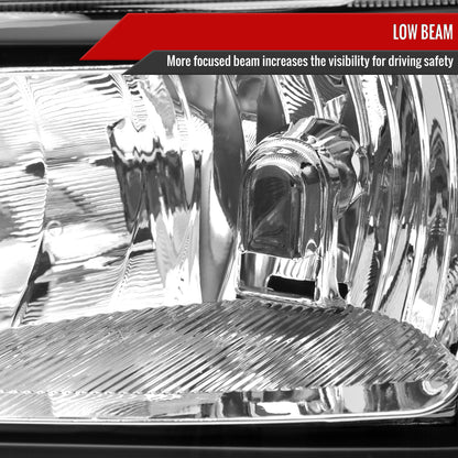 Spec-D 2007-2014 GMC Sierra OE Style Black Headlights