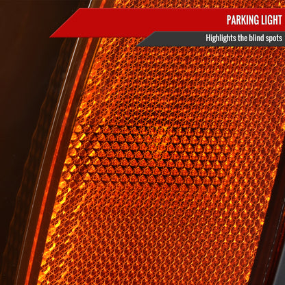 Spec-D 2007-2014 GMC Sierra OE Style Black Headlights