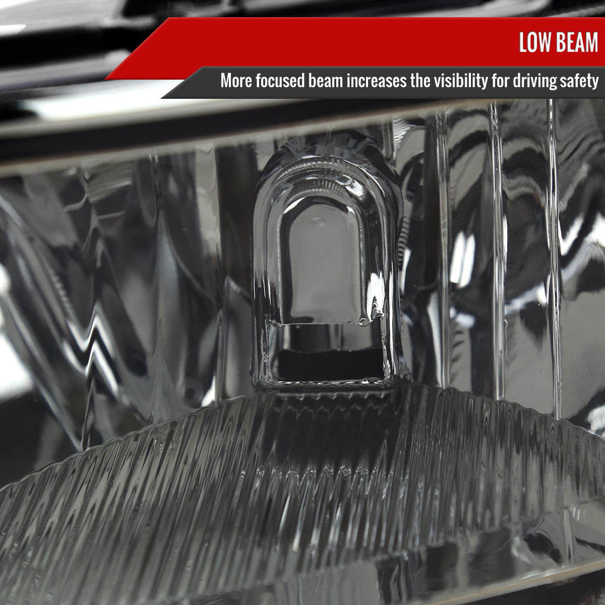 Spec-D 2009 GMC Sierra 2500HD 3500HD smoked LED Headlights