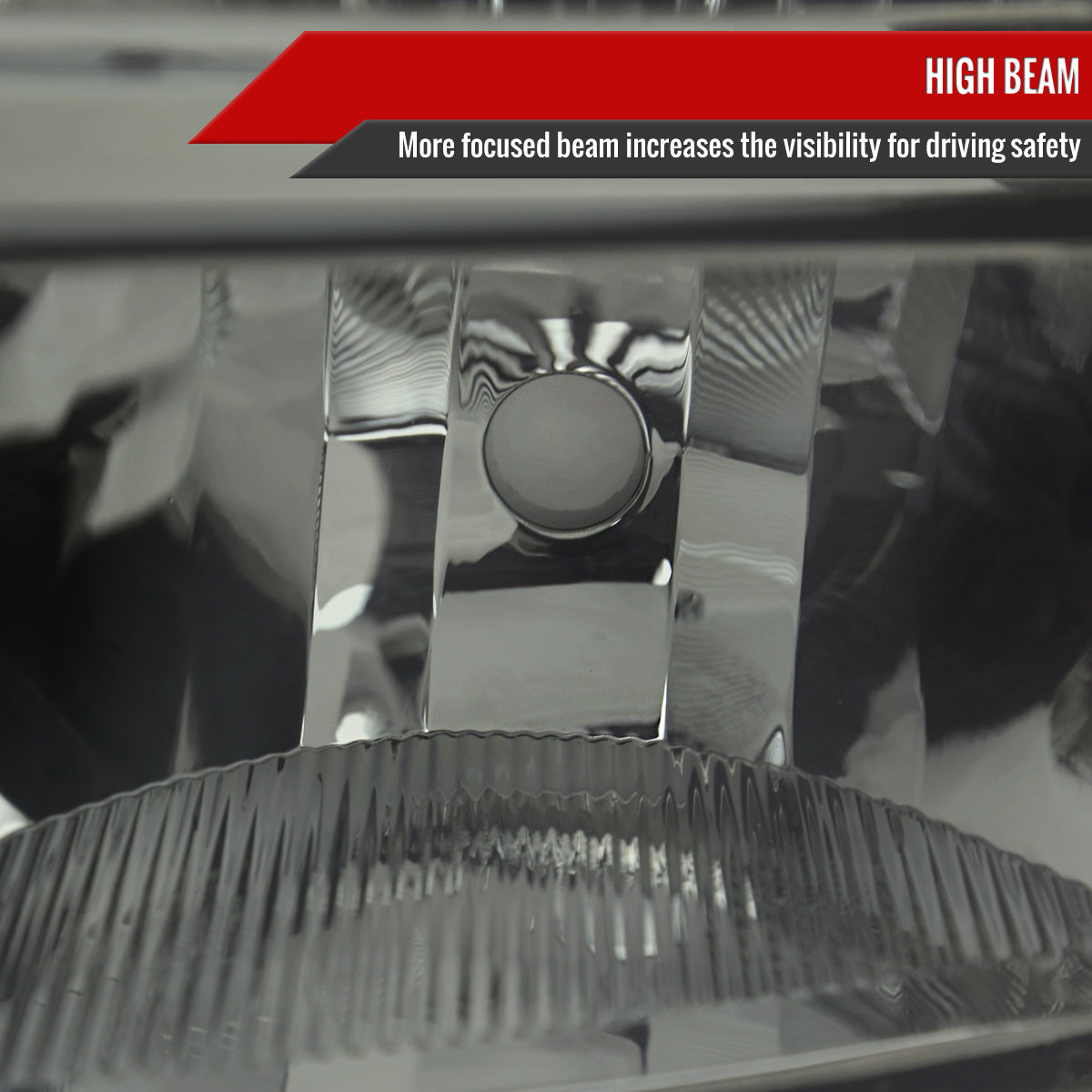 2010 GMC Sierra 2500HD 3500HD Spec-D smoked LED Headlights