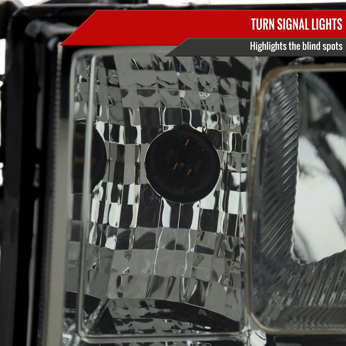 Spec-D 2011 GMC Sierra 2500HD 3500HD smoked custom LED Headlights