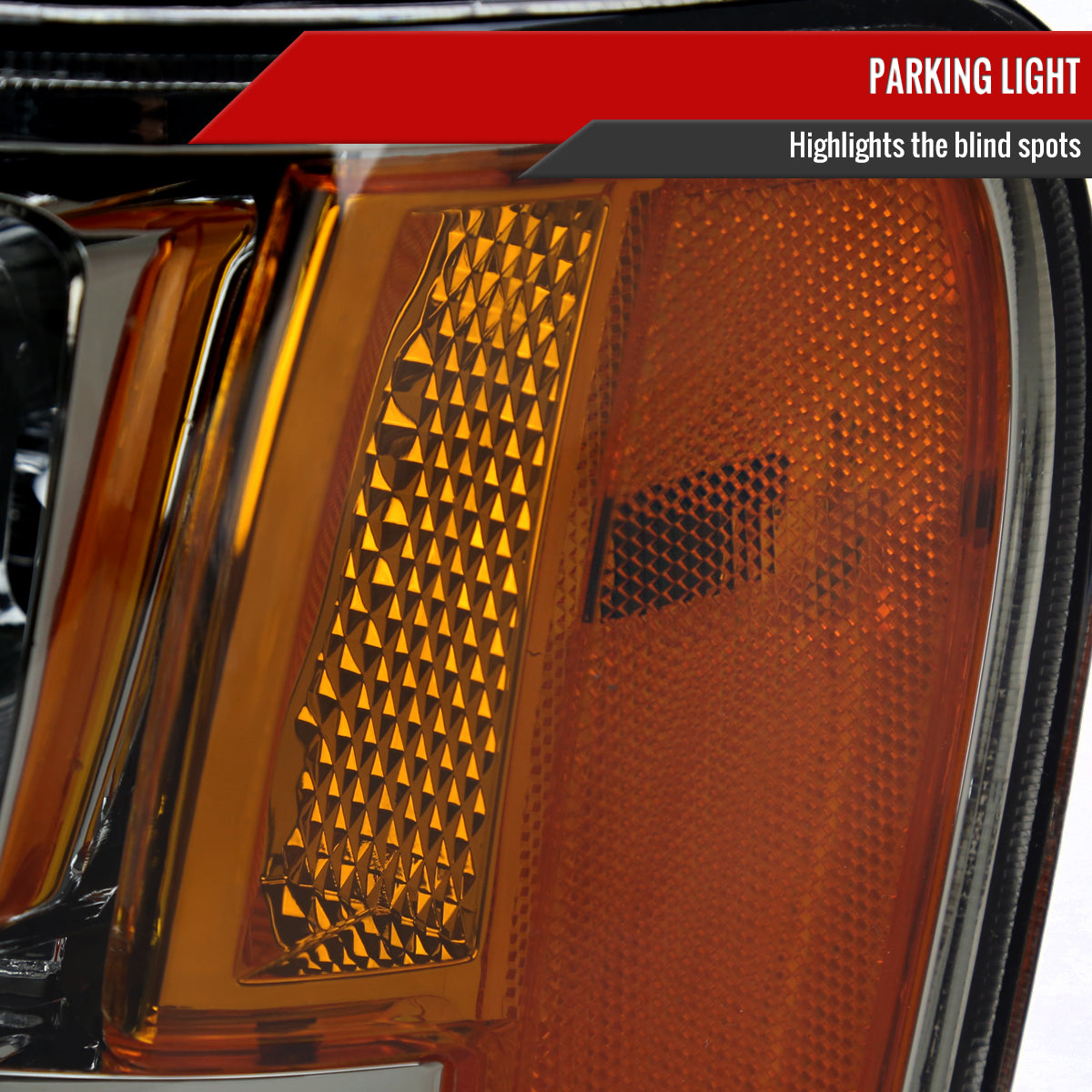 Spec-D 07 GMC Sierra 2500HD 3500HD smoked LED Headlights