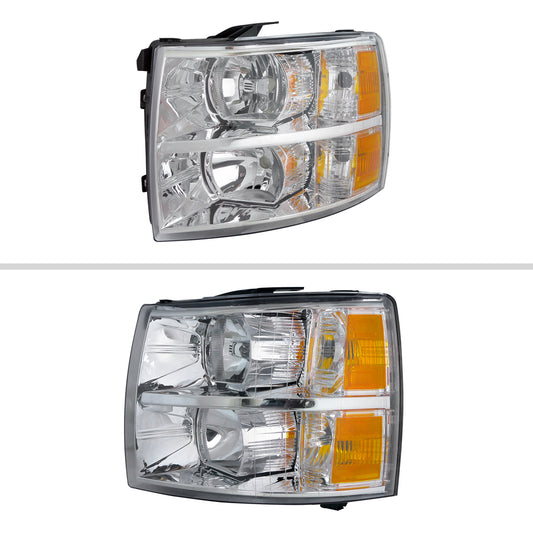 2008 chevrolet Silverado 2500HD 3500HD Spec-D aftermarket headlights