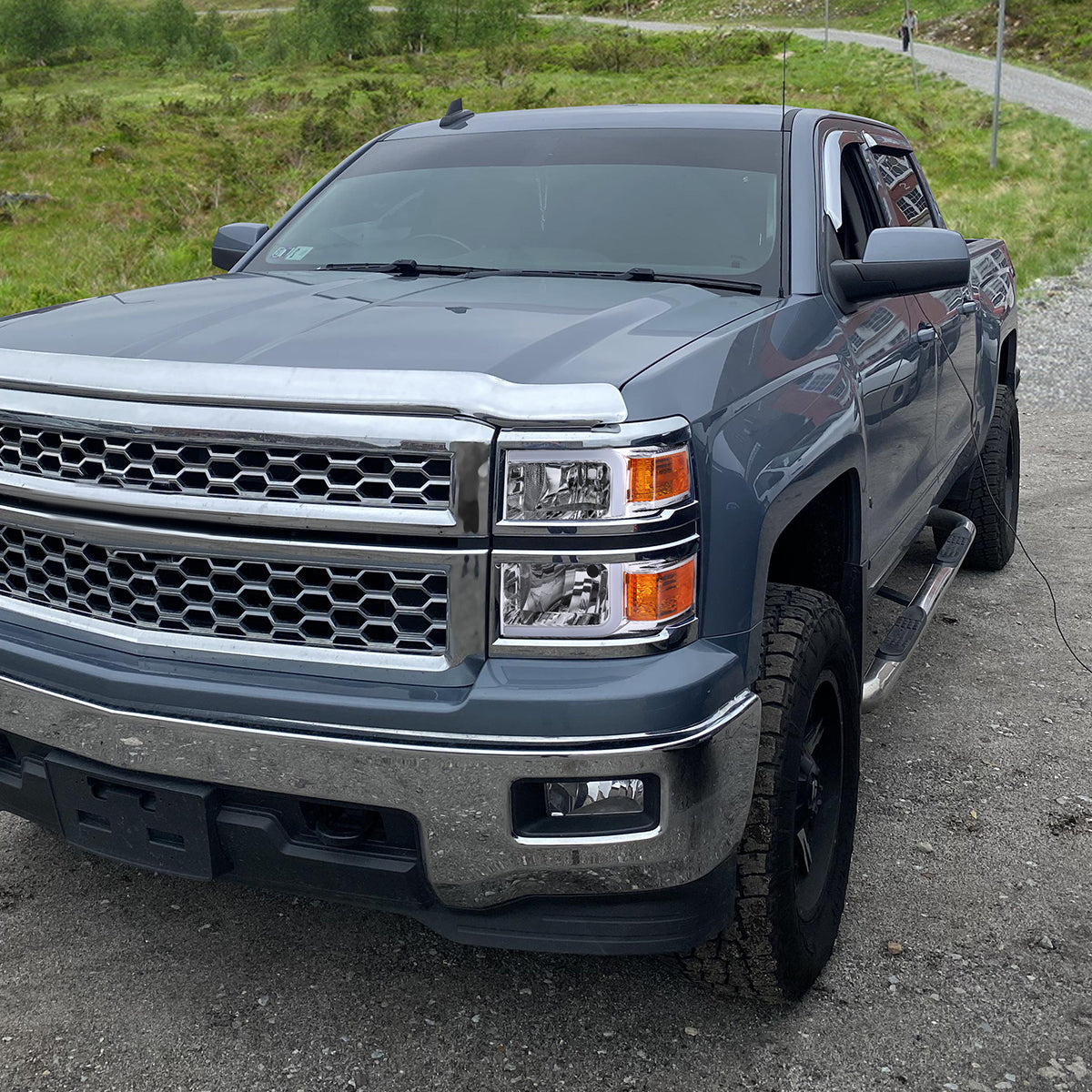 15 Chevy Silverado Factory style Spec-D chrome lighting upgrade
