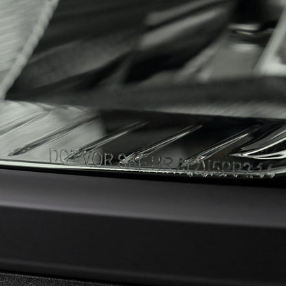 Spec-D 14 Silverado OE Blk Trim chrome headlights