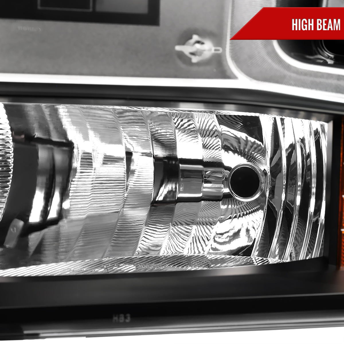 2019 Silverado Driver Left Side Spec-D black driver-side headlights