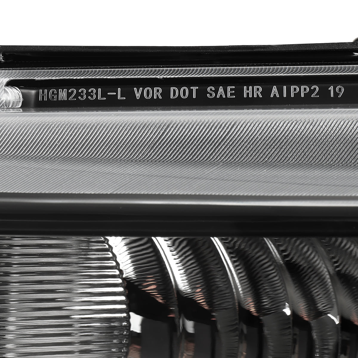 20 Chevy Silverado OE Spec-D black headlights