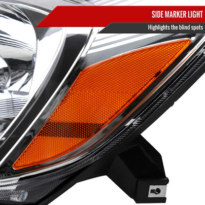 Spec-D 2004 Sienna Driver Left Side chrome driver-side custom headlights