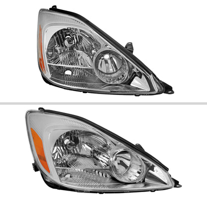 2005 Sienna Passenger Right Side Spec-D chrome passenger-side aftermarket headlights