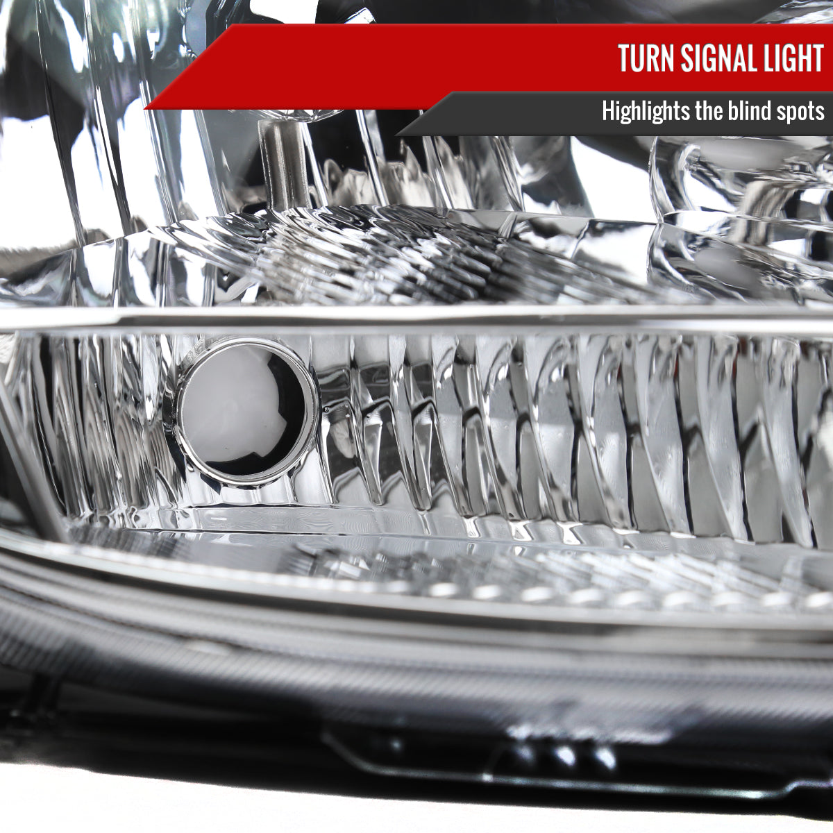 Spec-D 2004 Sienna Passenger Right Side chrome passenger-side custom headlights