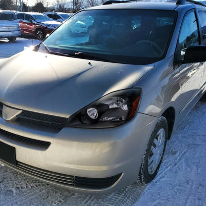05 Sienna OE Amber Spec-D black lighting upgrade