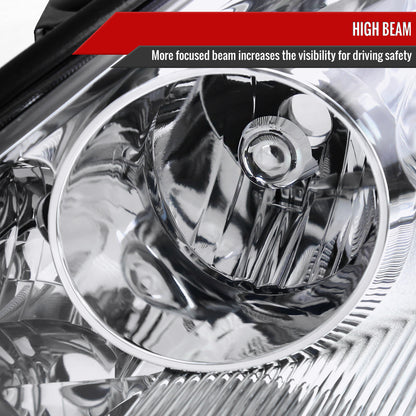 2009 Sienna OE Amber Spec-D chrome headlights