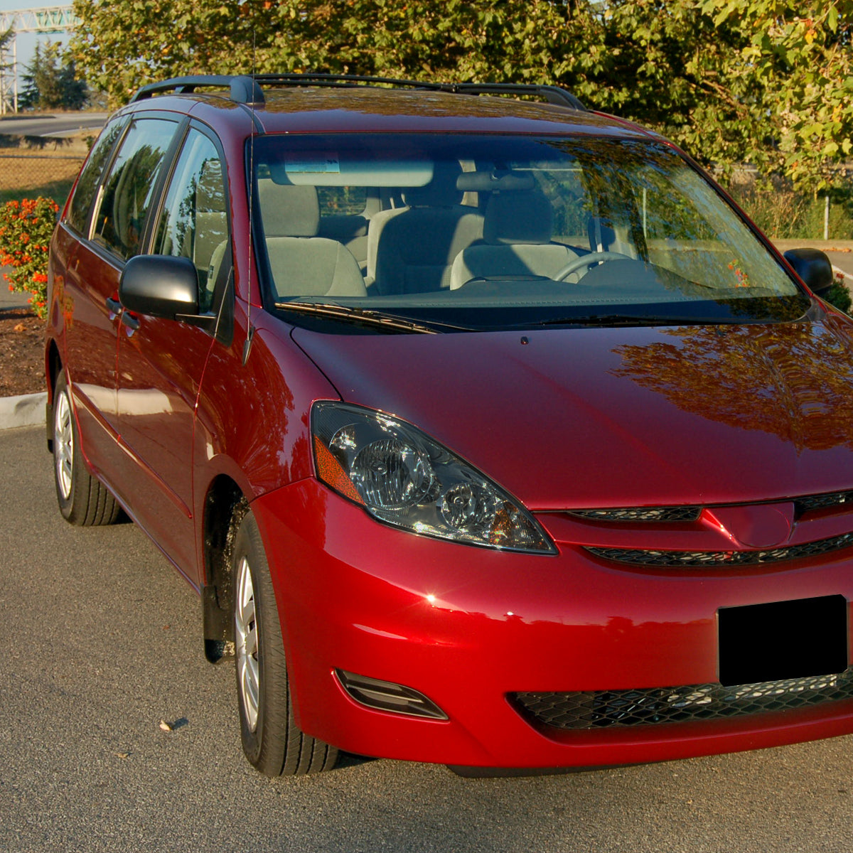 09 Sienna OE Amber Reflector Spec-D chrome lighting upgrade