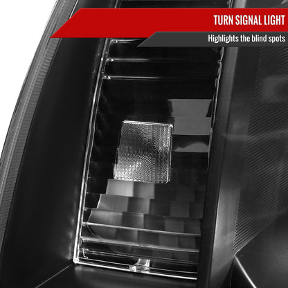 Spec-D 2005-2011 Toyota Tacoma OE Style Black Headlights