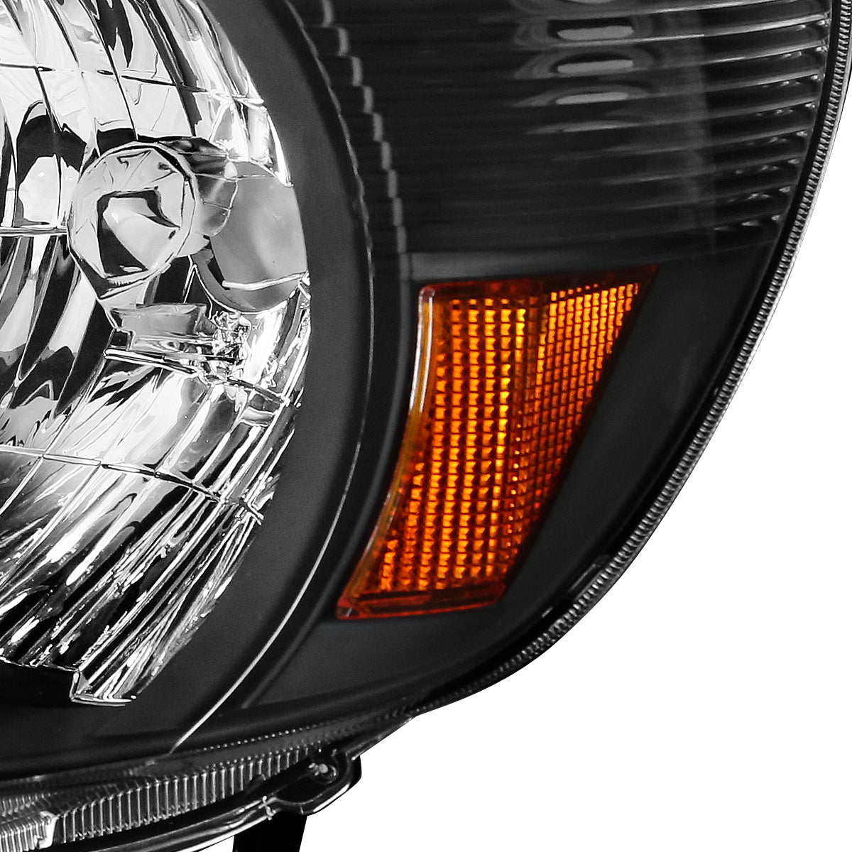 Spec-D 2005-2011 Toyota Tacoma OE Style Black Headlights